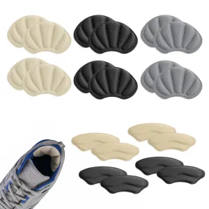 10 Pairs of Double-Sided self-Adhesive Shell Invisible Heel Stickers, Sponge Heel Pads, Thick Insoles, Anti-wear feet, can be Cut at Will