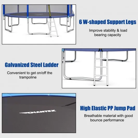 15FT Trampoline Combo Bounce Jump