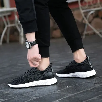 2017 New Spring Summer Men's Casual Shoes Cheap chaussure homme Korean Breathable Air Mesh Men Shoes Zapatos Hombre Size 39-46