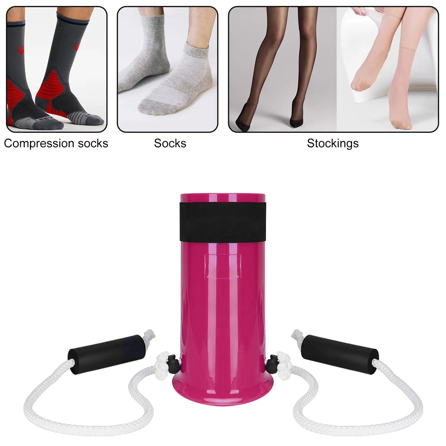 4 in 1 Premium Sock Aid Kit