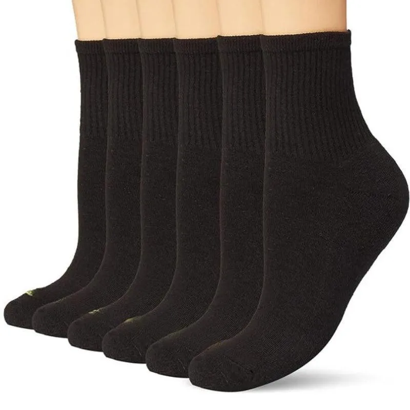 6 Pair Mini Crew Socks - Everyday Comfort and Versatility