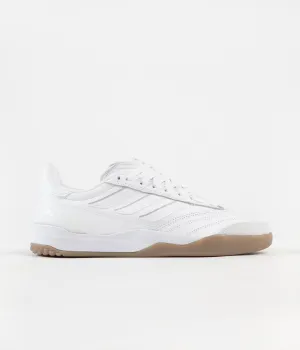 Adidas Copa Nationale Shoes - White / Silver Metallic / Gum M2