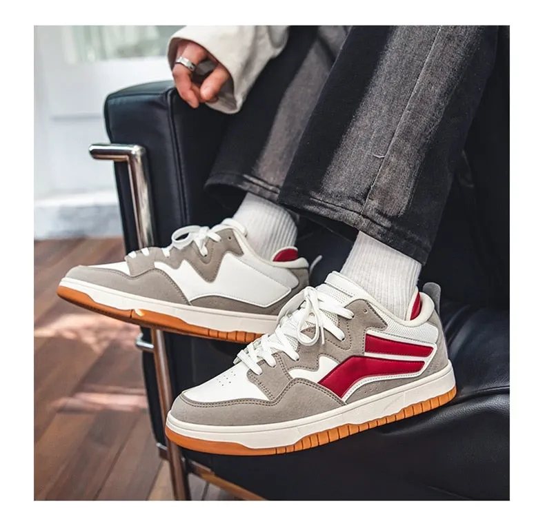 Advbridge New Fashion Couple Designer Shoes Men Luxury High top Men Sneakers Streetwear Platform Men's Skateboard Shoes Plus Size 36-46