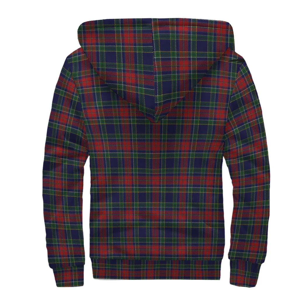 Allison Red Tartan Sherpa Hoodie