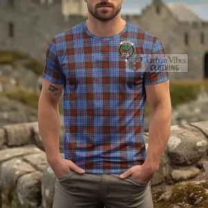 Anderson Modern Tartan Cotton T-Shirt with Family Crest