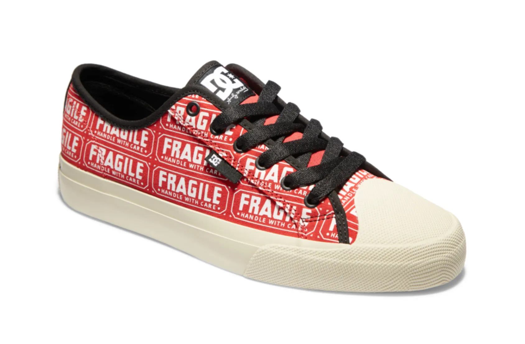 Andy Warhol MANUAL RT Fragile DC Shoes Men's Manual Low-Top