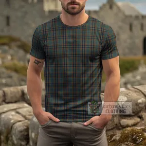 Antrim County Ireland Tartan Cotton T-Shirt