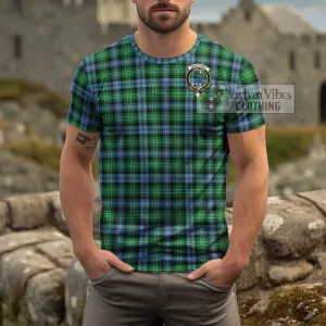 Arbuthnot Ancient Tartan Cotton T-Shirt with Family Crest