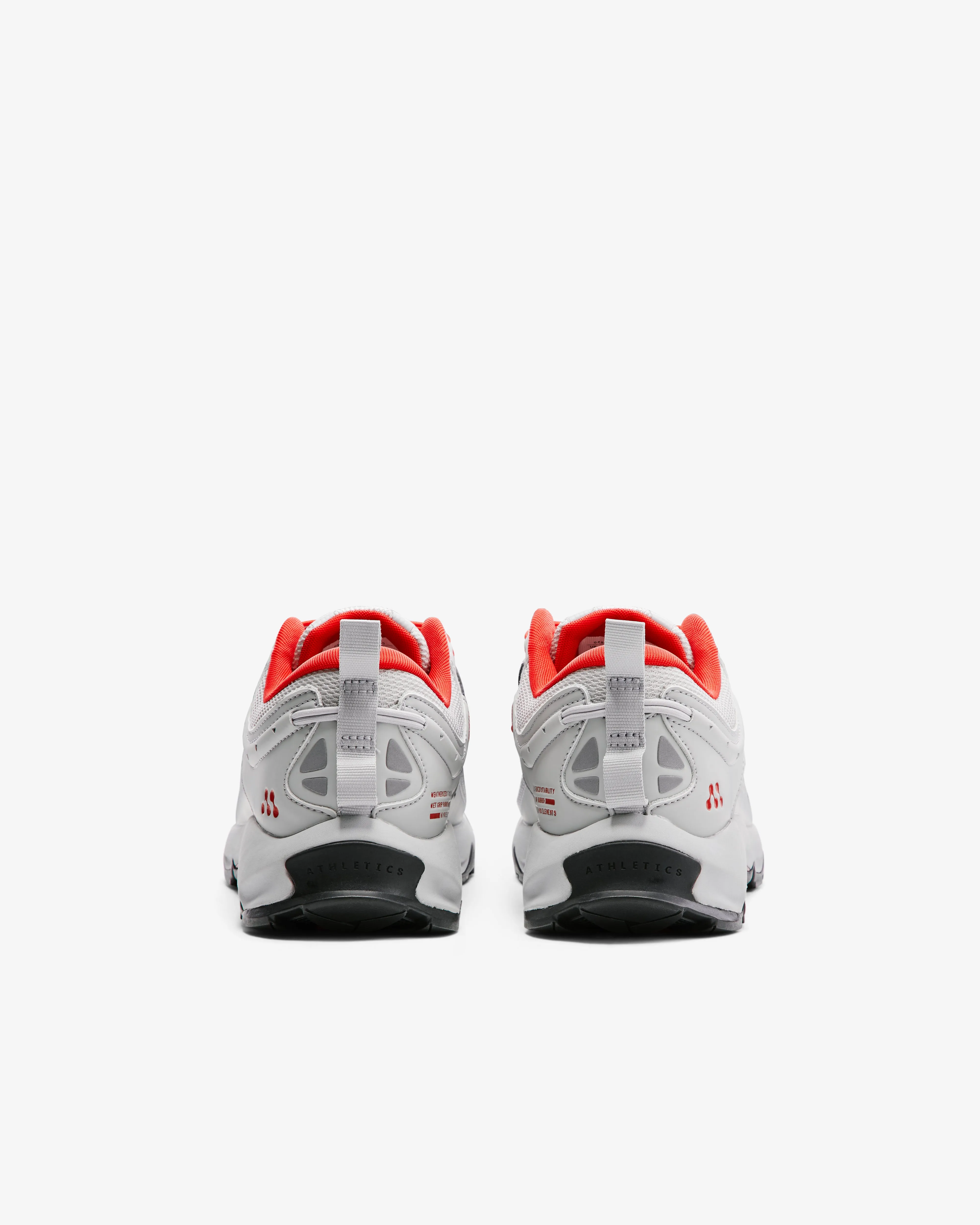 Athletics Footwear - FTWR 2.0 Low Sneakers - (North Grey/High Risk Red)