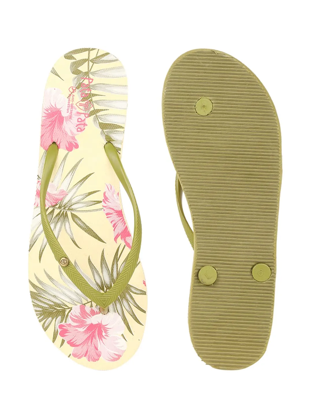 Bata Sunshine womens FLORET Beige Flip-Flop - 5 UK (5778011)