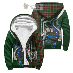 Baxter Tartan Sherpa Hoodie with Epic Bagpipe Style