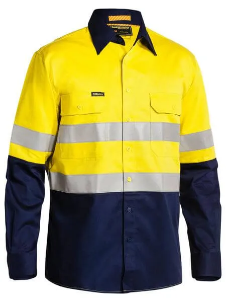 Bisley Taped Hi Vis Industrial Cool Vented Shirt (BS6448T)