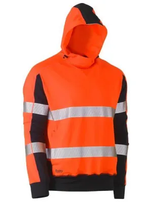 Bisley Taped Hi Vis Stretchy Fleece Hoodie (BK6815T)