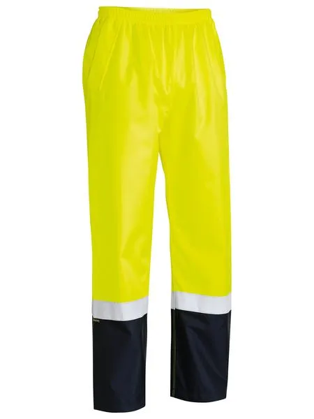 Bisley Taped Two Tone Hi Vis Shell Rain Pant-(BP6965T)