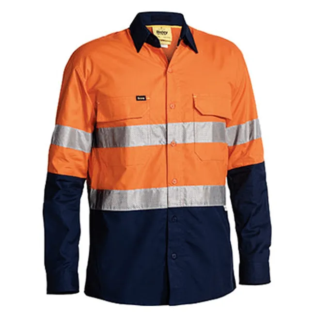 Bisley X Airflow Taped Hi Vis Ripstop Shirt -(BS6415T)