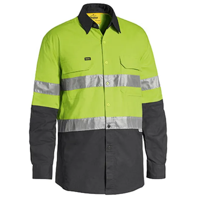 Bisley X Airflow Taped Hi Vis Ripstop Shirt -(BS6415T)