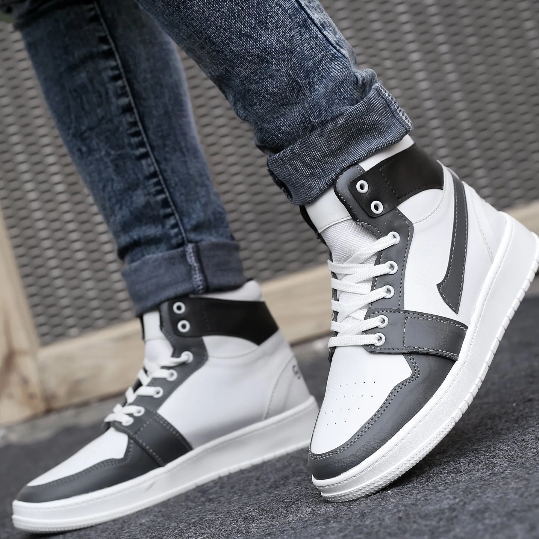 Bxxy's Premium Lace-up Sneakers for Men