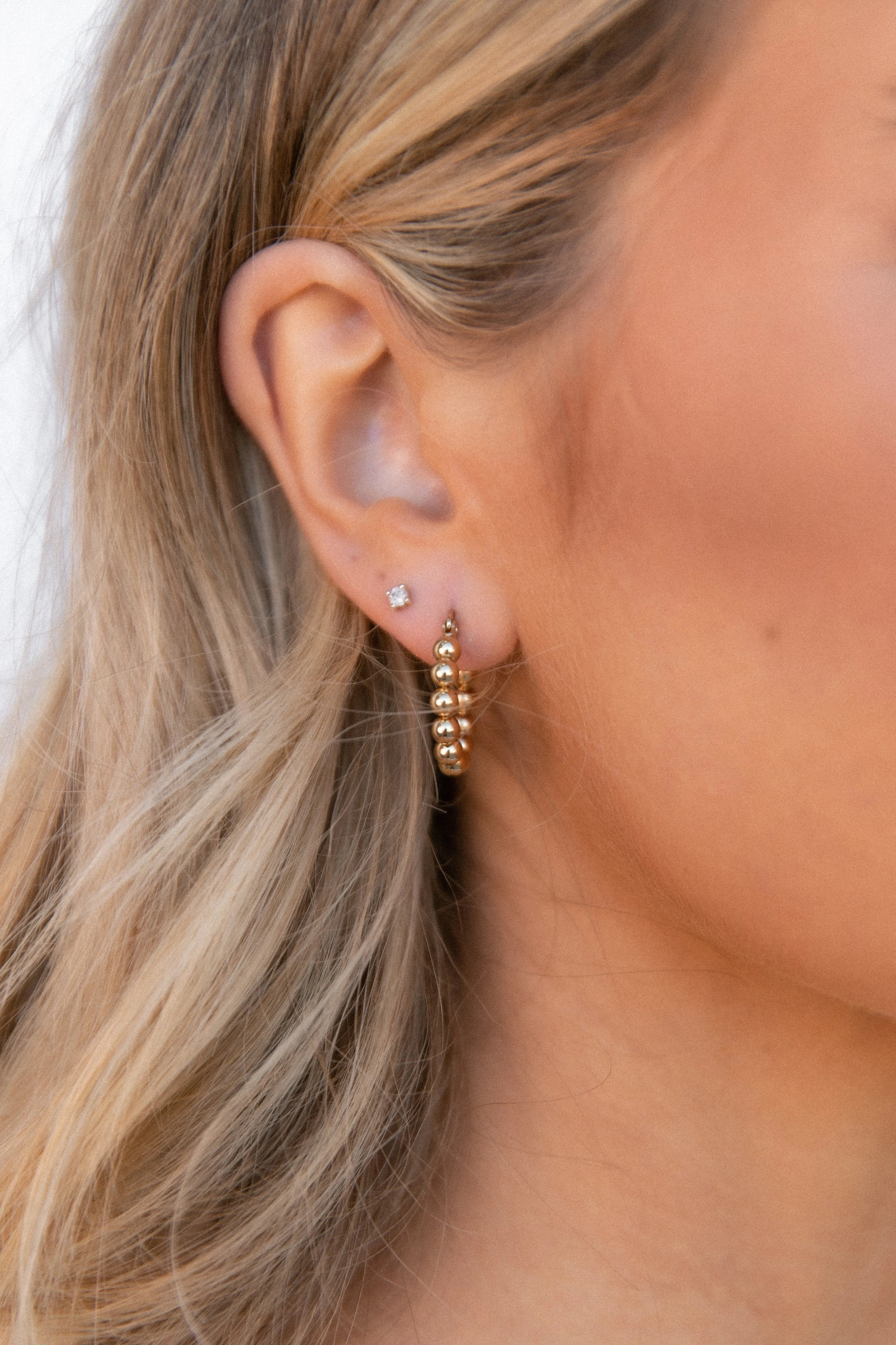 Chloe Hoop Earrings - Gold