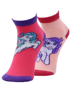 Combo Of 2 Kids Ankle Length Socks: Magic Bubble