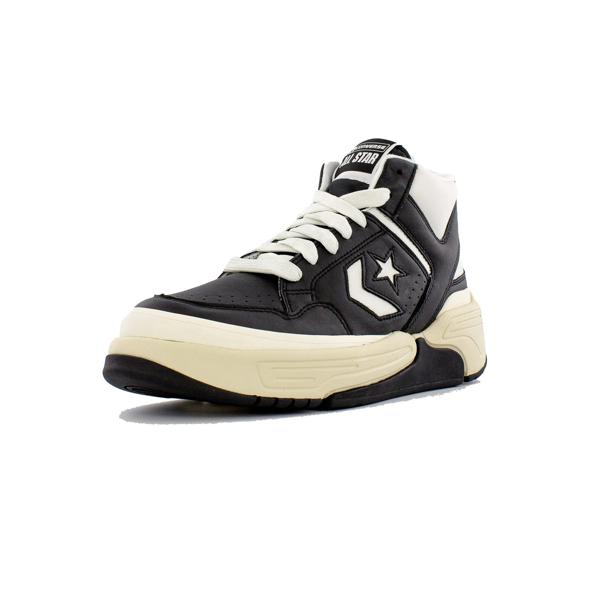 Converse Mens Weapon CX Mid Shoes 'Black/Vintage White/Egret'