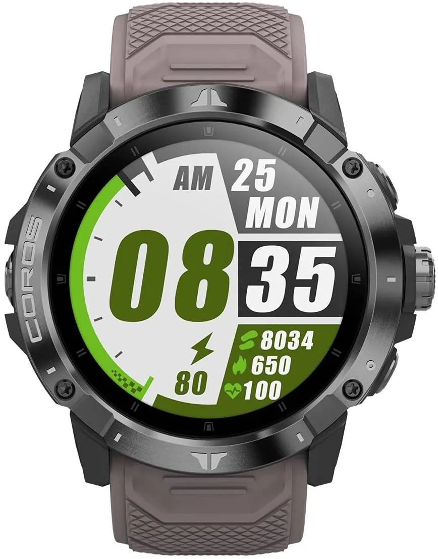 Coros VERTIX 2 GPS Adventure Watch with Global Offline Mapping, Dual Frequency GPS, BLE, Strava & TrainingPeaks