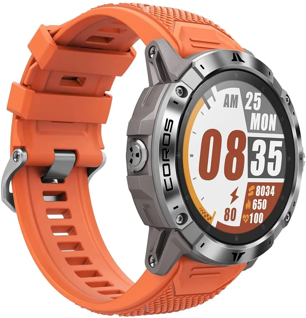 Coros VERTIX 2 GPS Adventure Watch with Global Offline Mapping, Dual Frequency GPS, BLE, Strava & TrainingPeaks