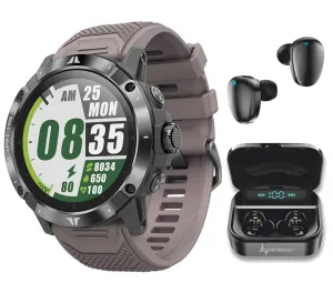 Coros VERTIX 2 GPS Adventure Watch with Offline Mapping, Dual GPS, DLC Glass and Titanium Bezel