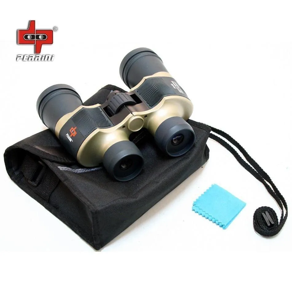 Day/Night 20x60 High Quality Outdoor Bronze Binoculars w/ Pouch