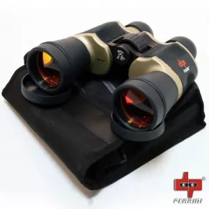 Day/Night 20x60 High Quality Outdoor Bronze Binoculars w/ Pouch