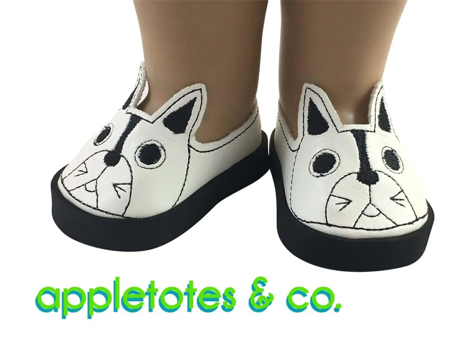 Diggity Dog Flats ITH Embroidery Patterns for 18" Dolls