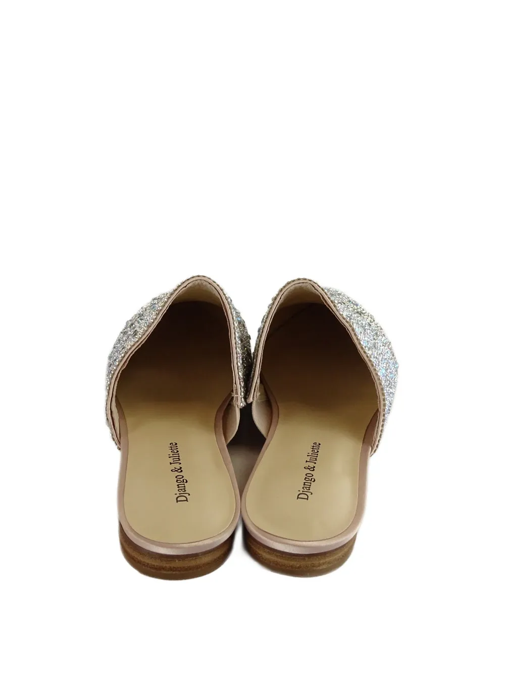 Django & Juliette Sparkle Mule Flats 9