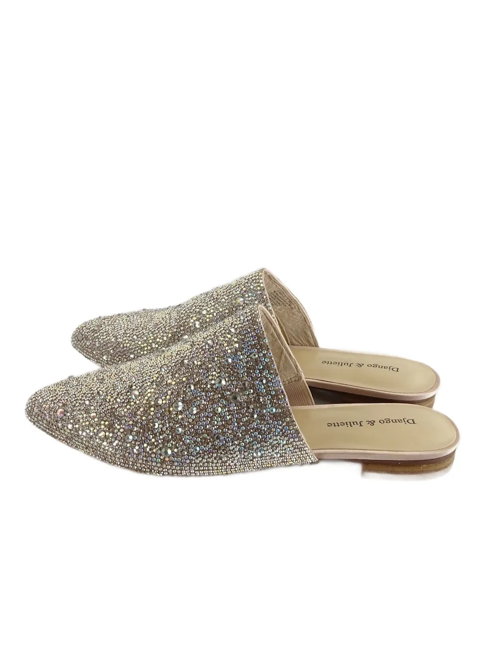 Django & Juliette Sparkle Mule Flats 9