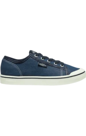 Elsa Washable Canvas Sneaker in Navy/Brilliant White CLOSEOUTS