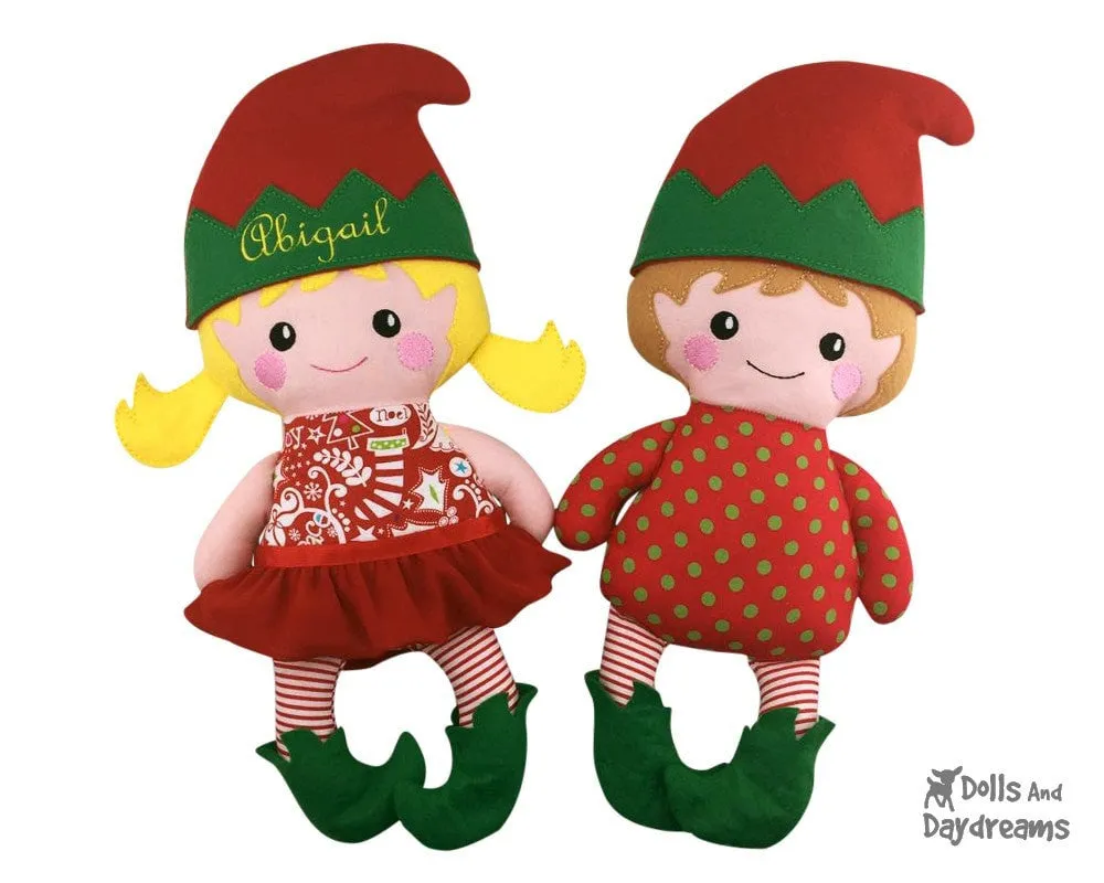 Embroidery Machine Elf Pattern