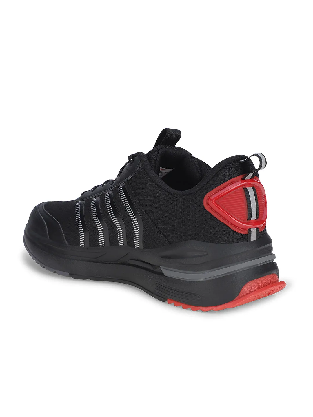 FLEX Black Men's Sports Shoes