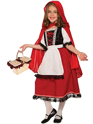 Forum Novelties Deluxe Girl's Red Hood Costume