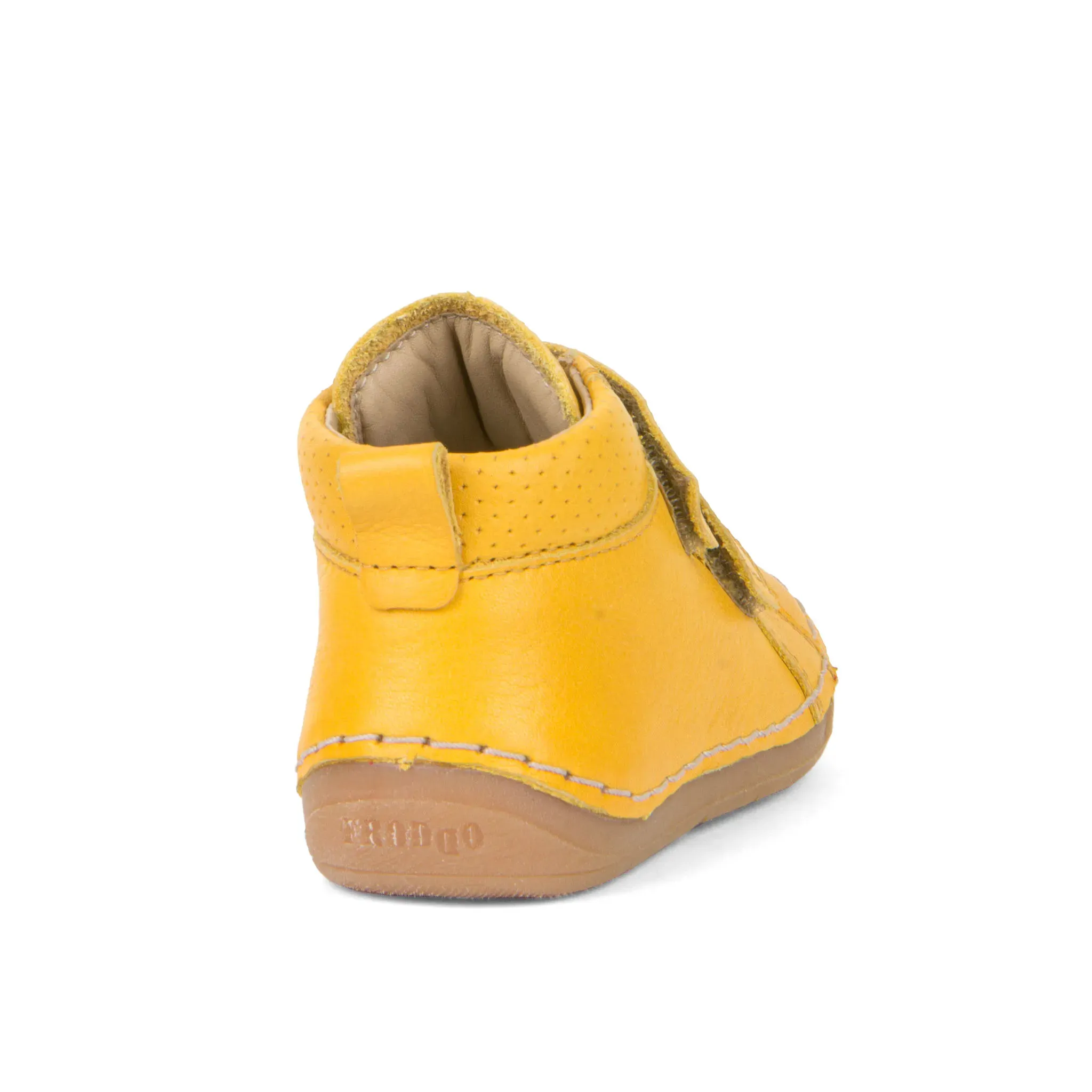 Froddo Boy's and Girl's Paix Casual Shoes with Hoop and Loop Closure - Dark Yellow