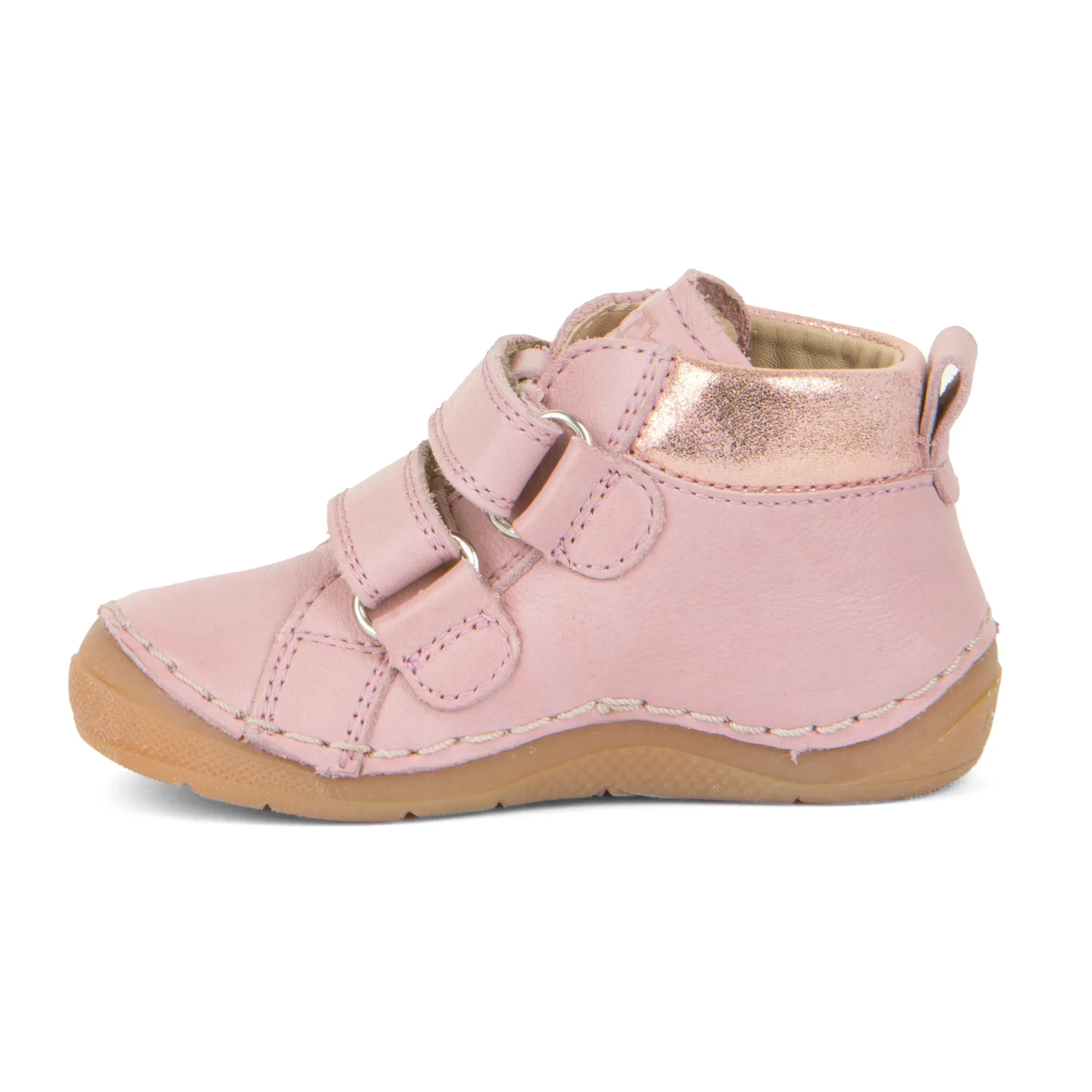 Froddo Girl's Paix  Casual Shoes with Hoop and Loop Closure - Pink 