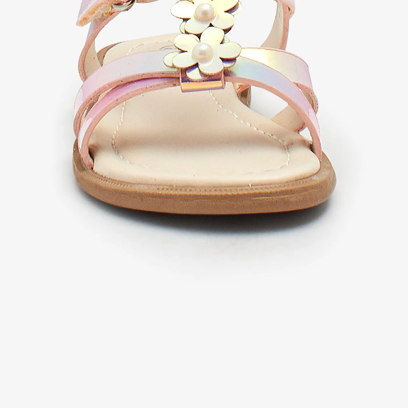 Girls Flower Sandals