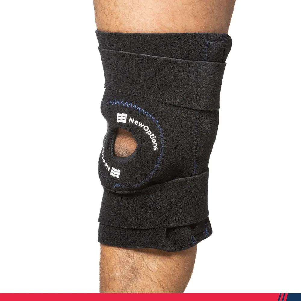 Hinged “Sharktrak” Wraparound Knee Brace (K197)