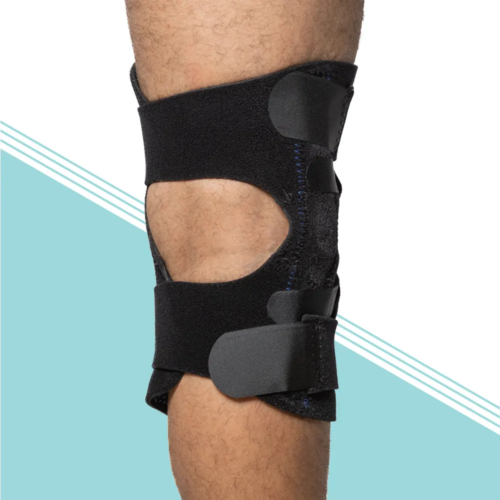 Hinged “Sharktrak” Wraparound Knee Brace (K197)