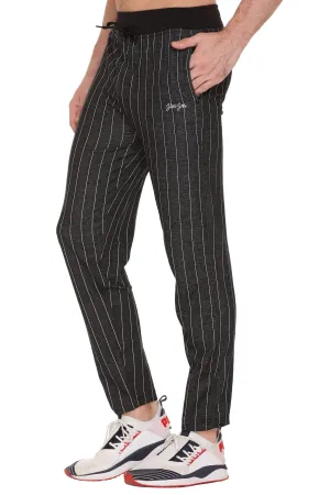 Jinxer Men Cotton Pajama Pants - Black