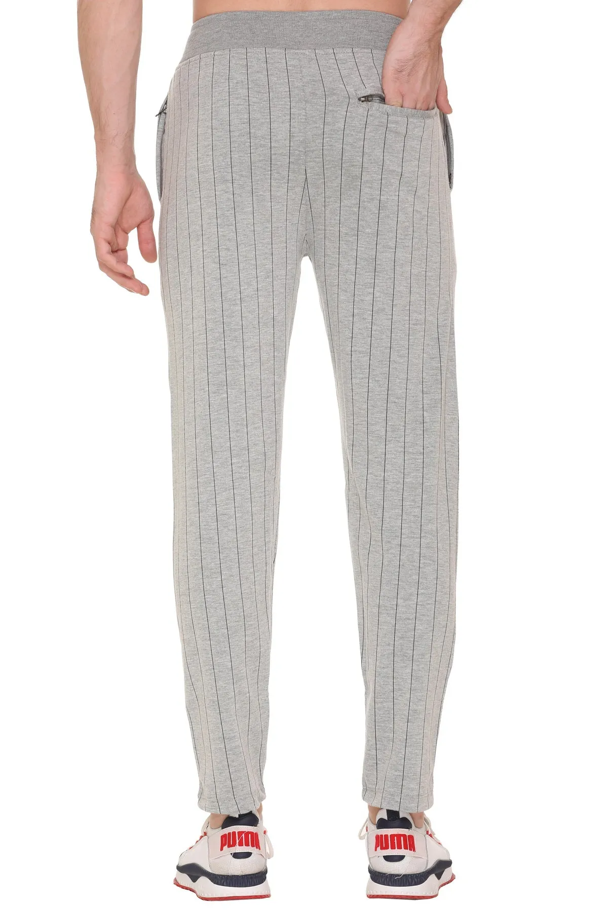 Jinxer Men Cotton Pajama Pants - Grey