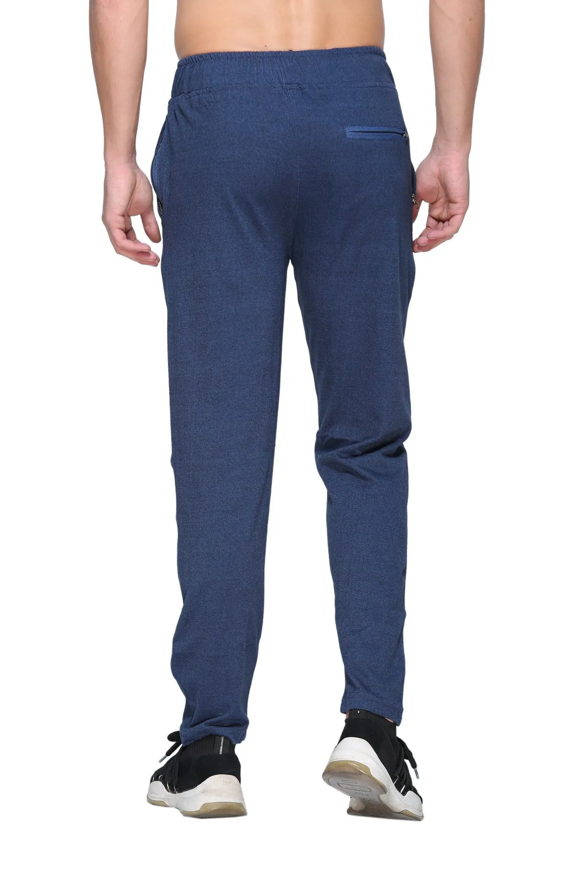 Jinxer Regular Fit Track Pants For Men - Denim Blue