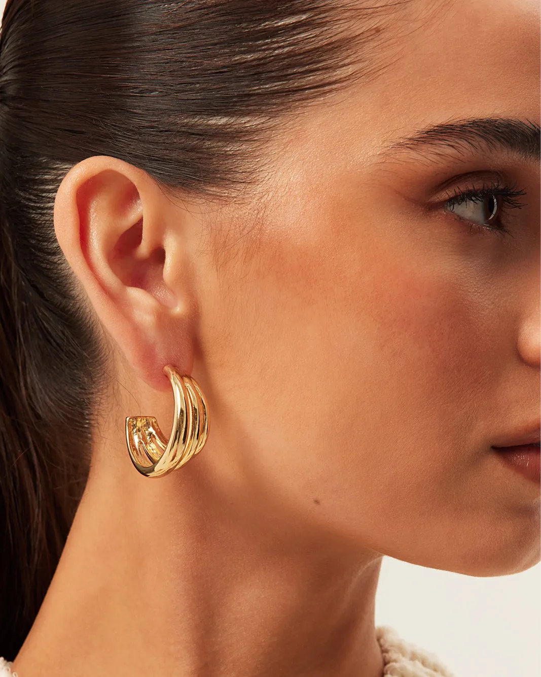 KENZIE EARRINGS - GOLD