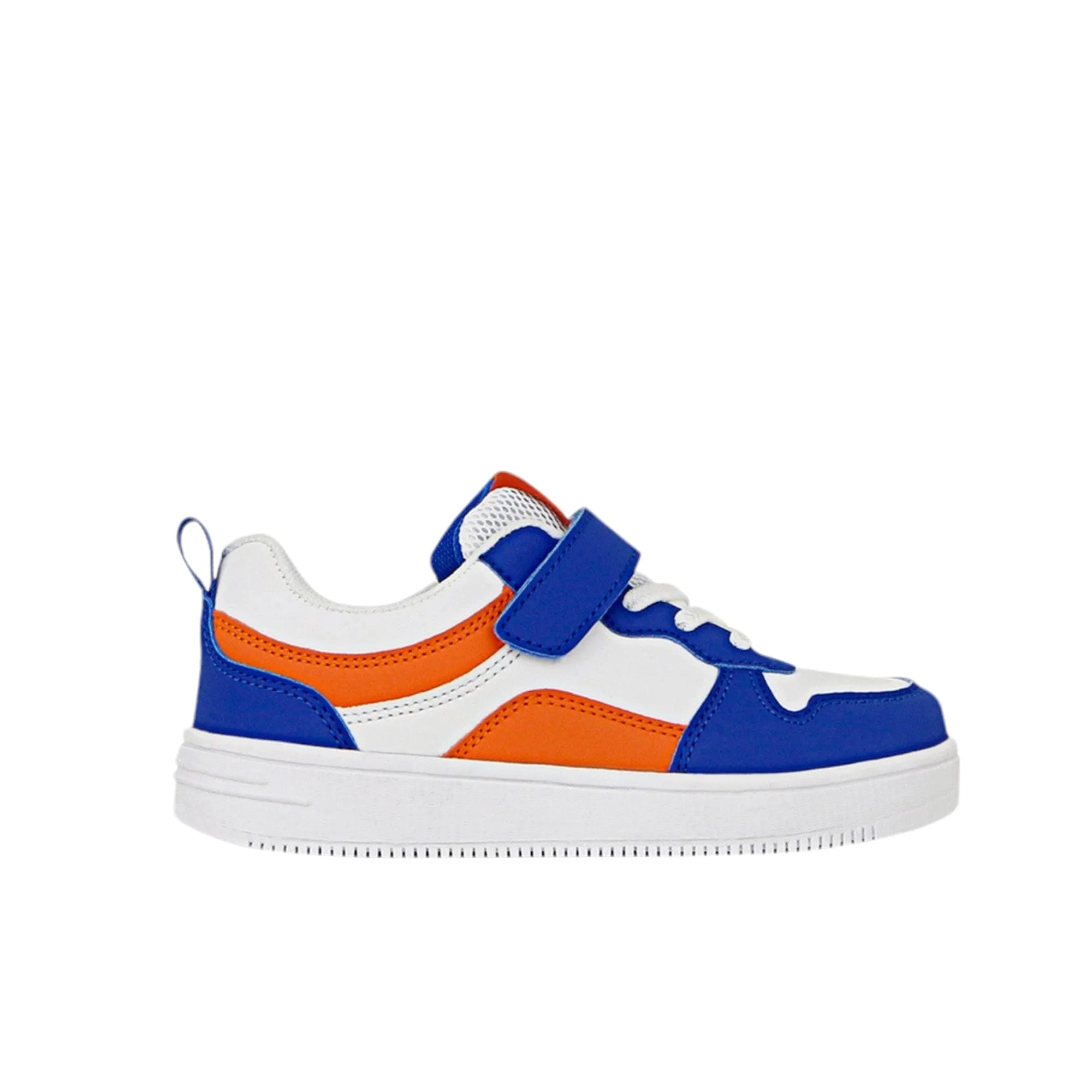 Kids Boys Grosby Webb Shoes Blue/White/Orange