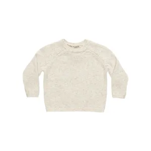 Knit Sweater - Speckled Natural