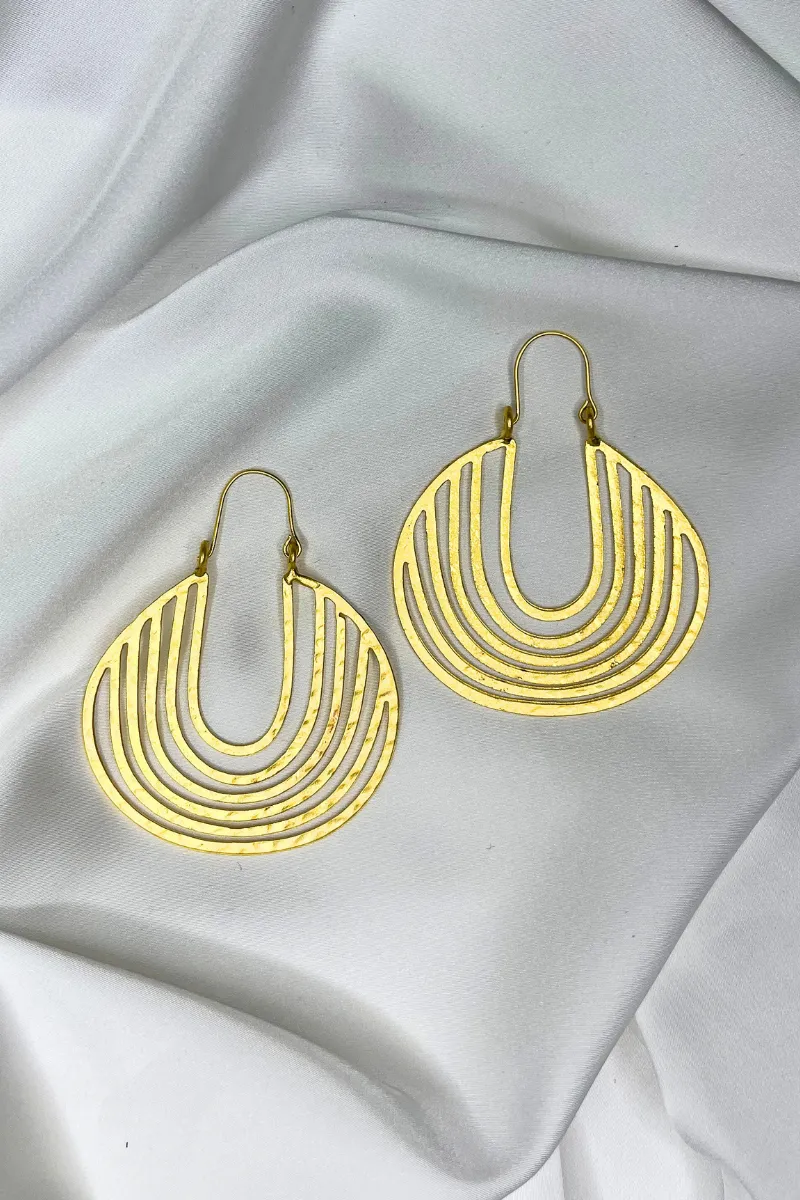 Luna Gold Tango Earrings