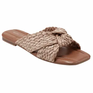 MARC FISHER -  Lasket Casual Slip-on Flat Sandals