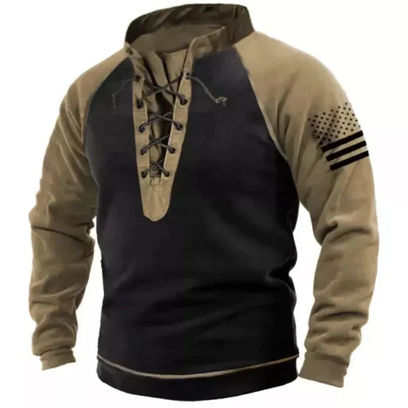 Men Outdoor Hooded T-Shirt